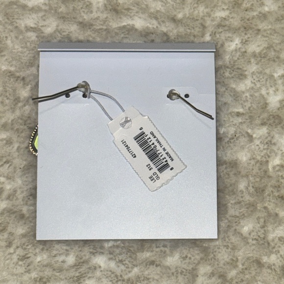 Kendra Scott Lee Gold Drop Earrings in Dichroic Glass - Picture 6 of 8